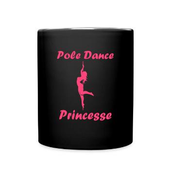 Women's pole dancing pole dancing - Full Colour Mug - black - Front