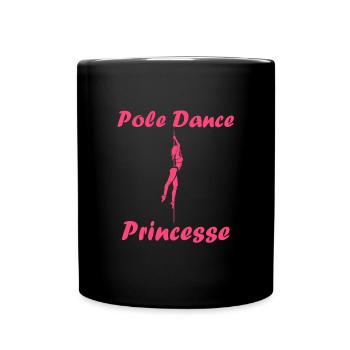 Women's pole dancing pole dancing - Full Colour Mug - black - Front