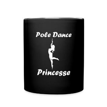 Women's pole dancing pole dancing - Full Colour Mug - black - Front