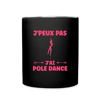 Women's pole dancing pole dancing - Full Colour Mug - black - Front