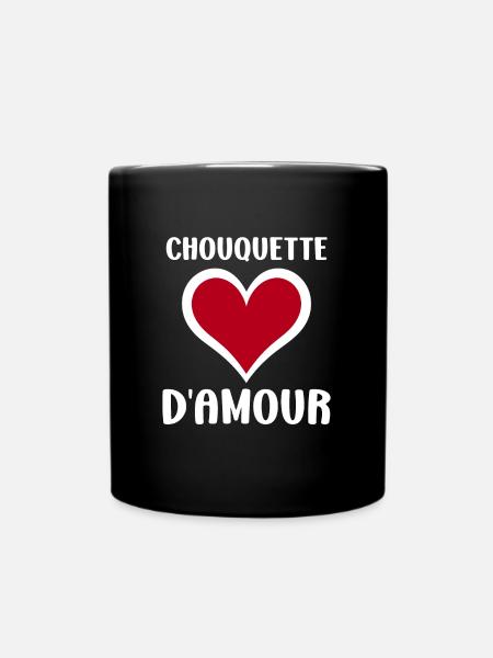 Chouquette - Mug uni - noir