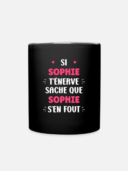 sophie 2 - Mug uni - noir