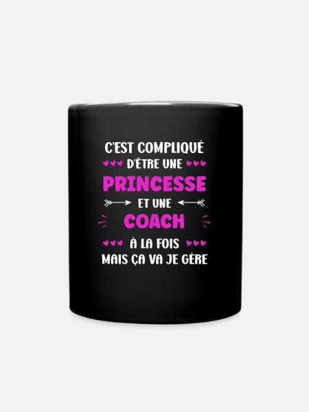 coach - Mug uni - noir