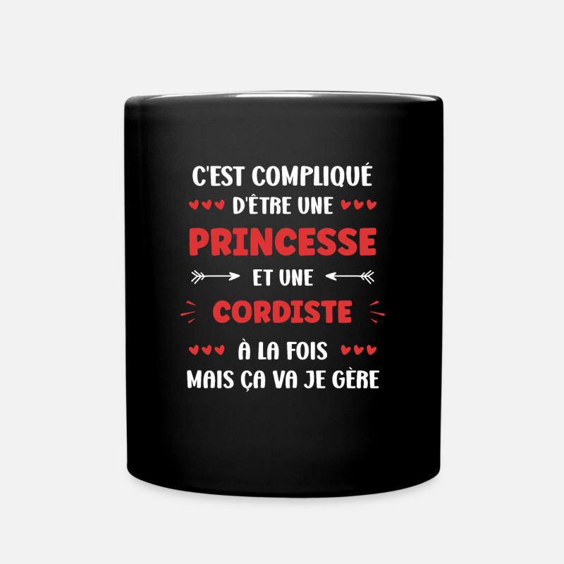 Cordiste - Mug uni - noir