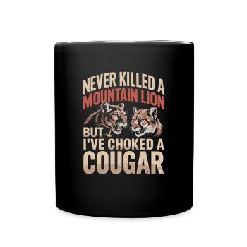 n’a jamais tué un mais - Mug uni - noir - Devant