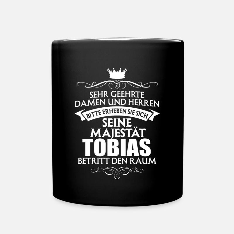 TOBIAS - Majestät - Tasse einfarbig - Schwarz