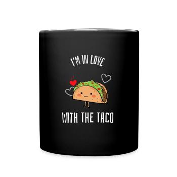 Tacos Tacos Tacos Tacos Tacos Tacos Cadeau - Mug uni - noir - Devant