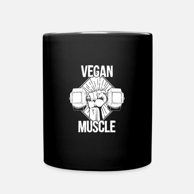 muscles - Mug uni - noir