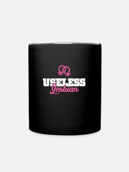 lesbian - Full Colour Mug - black