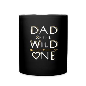 PAPA des WILD ONE - Family Design (2/2) - Mug uni - noir - Devant
