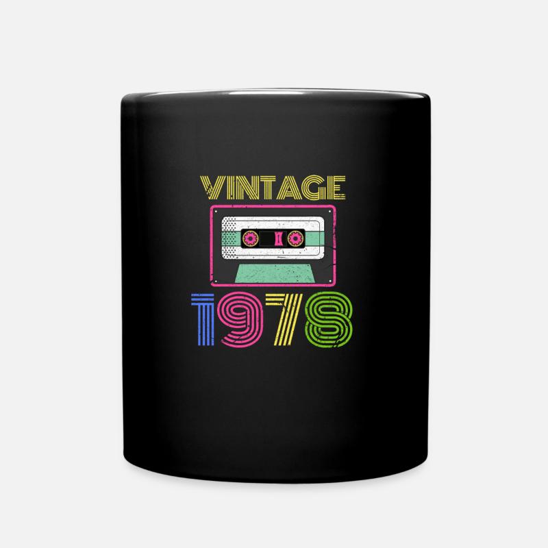 1978 - Mug uni - noir