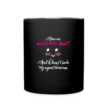 Toller Tag -black edition- - Tasse einfarbig - Schwarz - Vorne