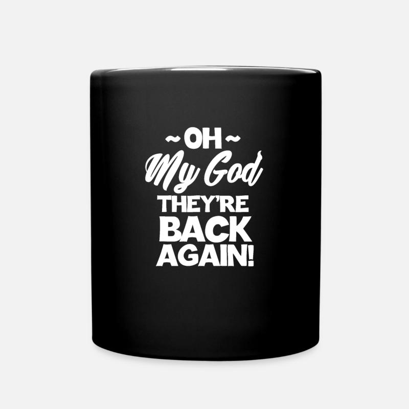 Backstreet Boygroup 90er Boys Boyband Geschenk - Tasse einfarbig - Schwarz