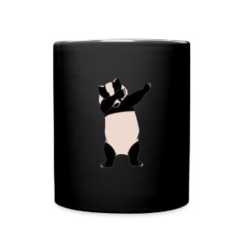 Dabbender Badger Dabbing Badgers Cadeau - Mug uni - noir - Devant