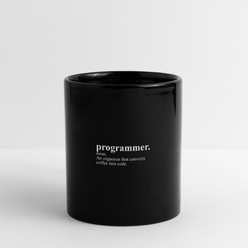 Programmierer-Definition Tasse einfarbig