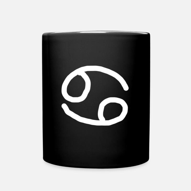 Cancro dello zodiaco - Tazza monocolore - nero