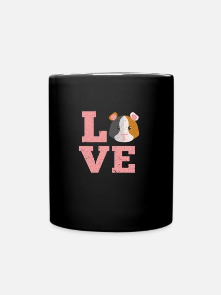 Cochon d'Inde cochon d'Inde cadeau cochon d'Inde - Mug uni - noir