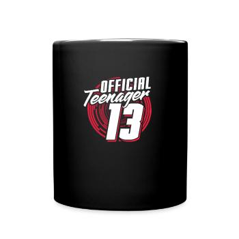 adolescent - Mug uni - noir - Devant