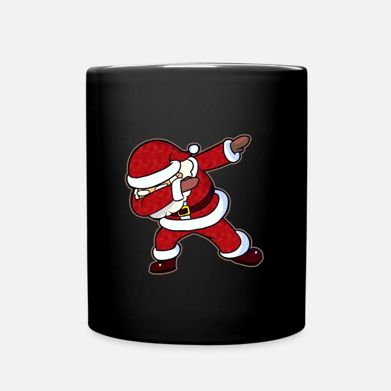 Père Noël DAB Père Noël Avent de Noël - Mug uni - noir