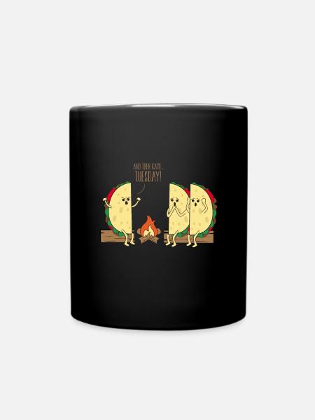 taco - Full Colour Mug - black