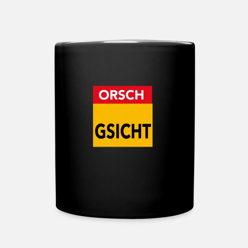 ORSCH GSICHT OIDA VIENNA AUTRICHE ORF GIS - Mug uni - noir
