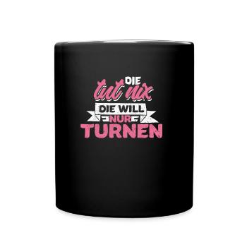 gymnast - Full Colour Mug - black - Front