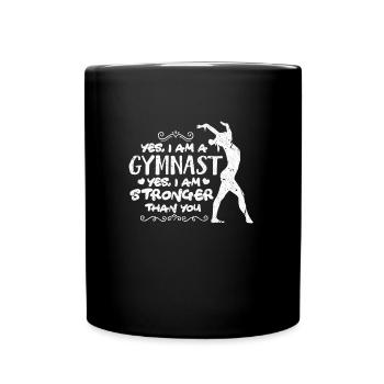 Gymnastics Gymnast Gymnastics Floor Gymnastics Gift - Full Colour Mug - black - Front