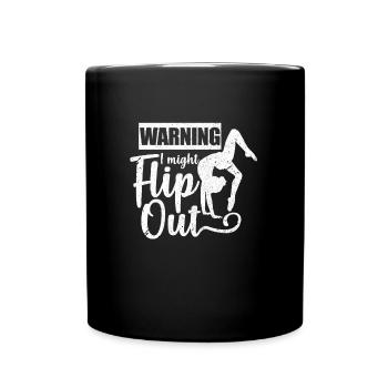 Gymnastics Gymnast Gymnastics Floor Gymnastics Gift - Full Colour Mug - black - Front