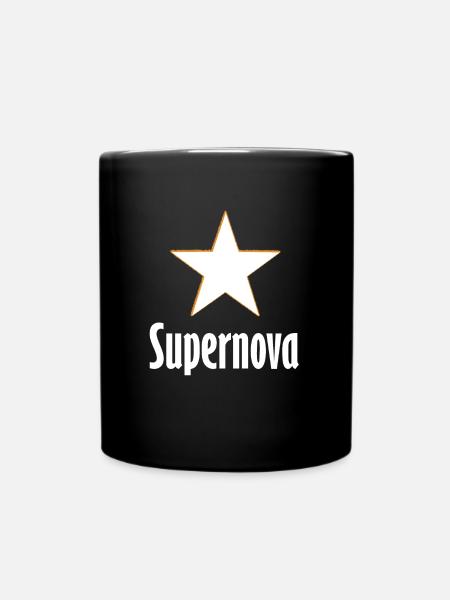 Supernova astronomy sun - Full Colour Mug - black