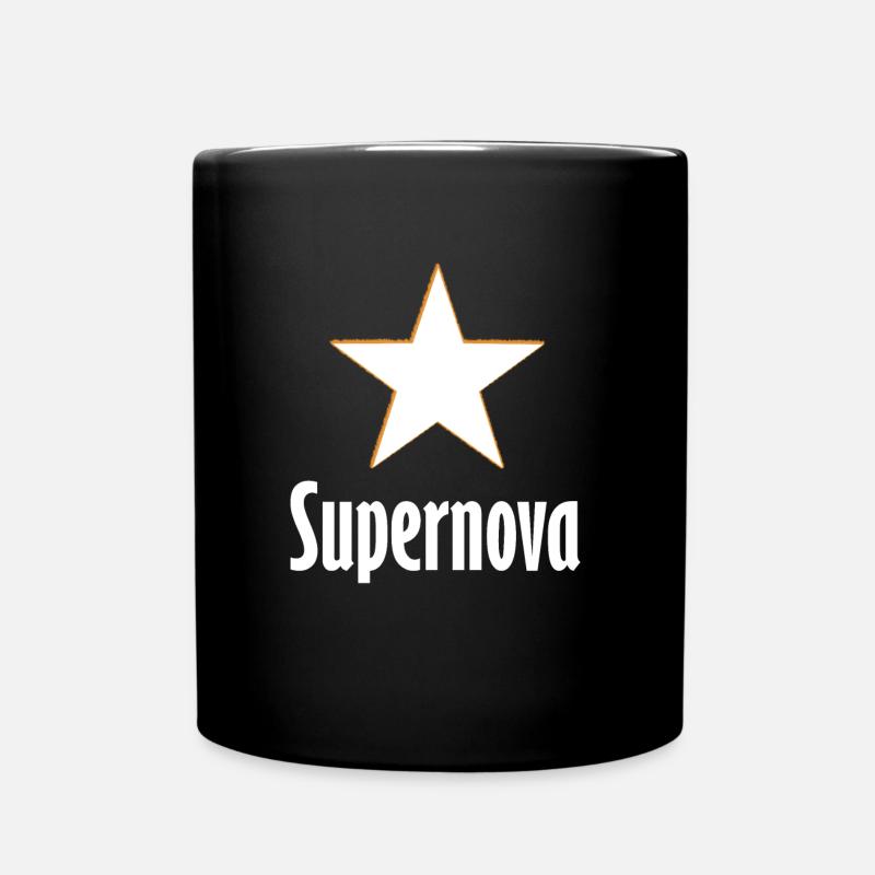 Supernova astronomy sun - Full Colour Mug - black