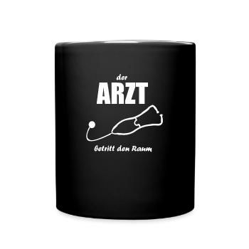 Idée cadeau Docteur de l'Université de Meidz - Mug uni - noir - Devant