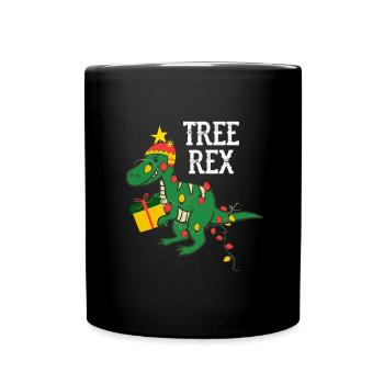christmas gift funny - Full Colour Mug - black - Front