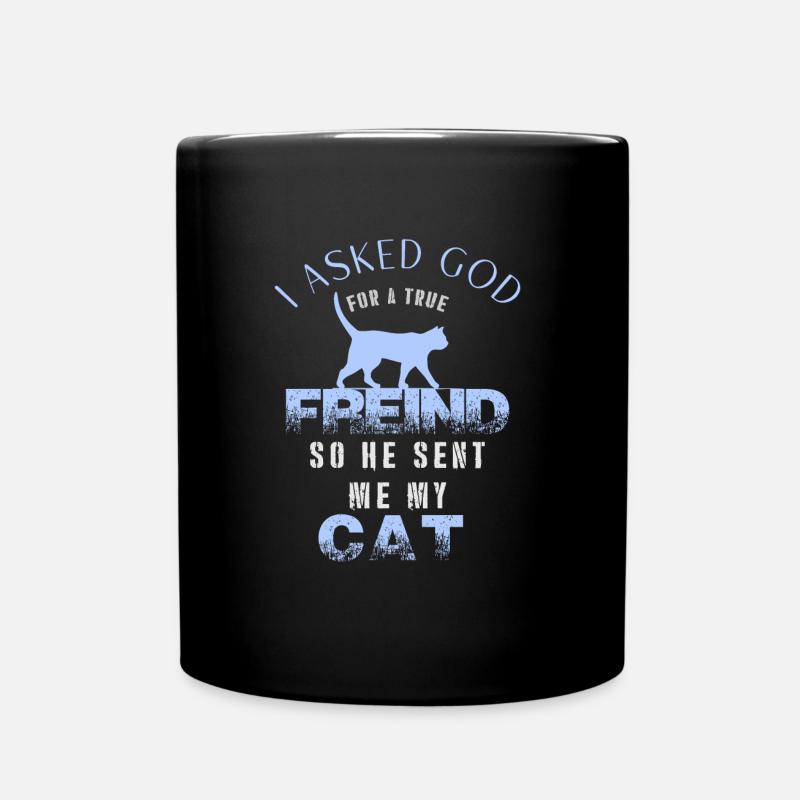 mon chat, mon chat - Mug uni - noir