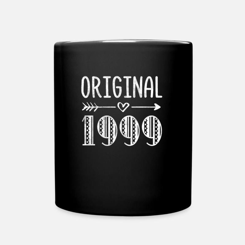 Original 1999 Anniversary Birthday Gift - Full Colour Mug - black