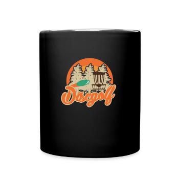 Disc Golf Disc Golf Frisbee Ultimate Gift - Full Colour Mug - black - Front