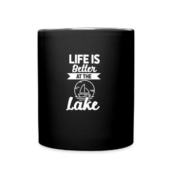 sail - Full Colour Mug - black - Front