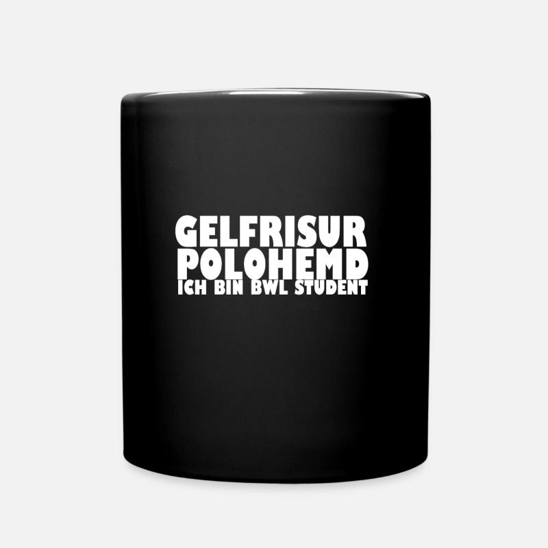 BWL Student - Tasse einfarbig - Schwarz