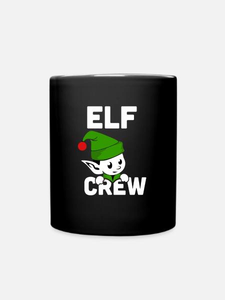 ELF CREW - Tasse einfarbig - Schwarz