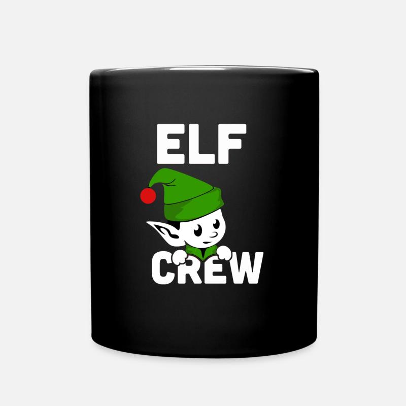 ELF CREW - Tasse einfarbig - Schwarz