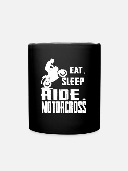 Motorcross - Full Colour Mug - black