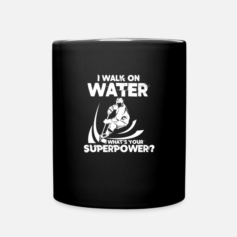 hockey - Mug uni - noir