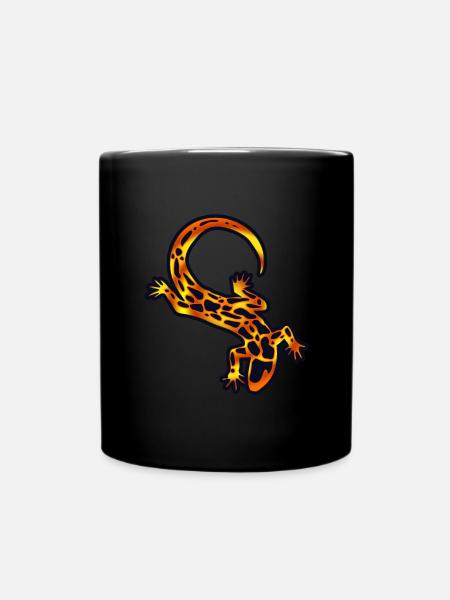 salamandre - Mug uni - noir