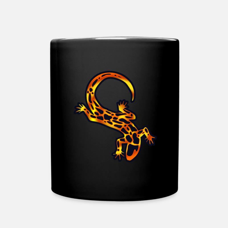 salamander - Tasse einfarbig - Schwarz