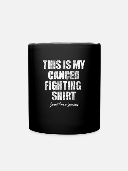 C'est ma chemise de lutte contre le cancer - Mug uni - noir