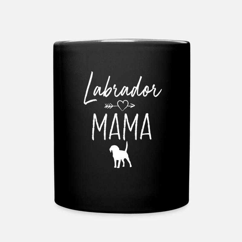 Labrador Mama - Mug uni - noir