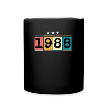 1988 - Full Colour Mug - black - Front