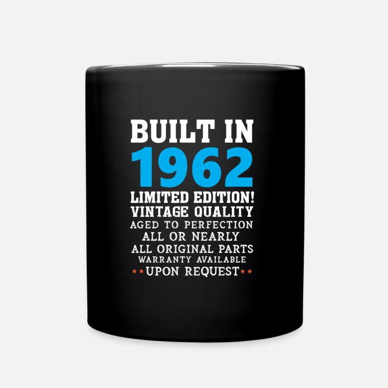 Built in 1962 - Full Colour Mug - black