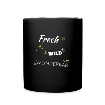 Cheeky Wild Women Shirt - Full Colour Mug - black - Front