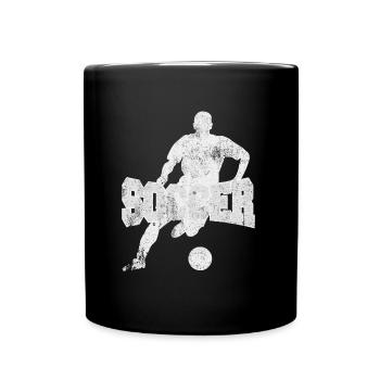 Soccer footballer soccer player - Full Colour Mug - black - Front