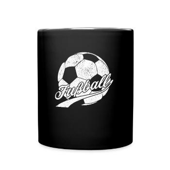 Soccer footballer soccer player - Full Colour Mug - black - Front